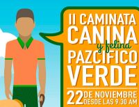 Caminata canina y felina este 22 de noviembre organizada por Pazcifico Verde
