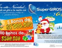 En esta navidad 2015 dale un giro a tu suerte con Gane Buenaventura y Dagua  en alianza con  Súper Giros