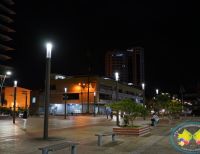Alumbrado público del Bulevar se enciende por el momento de forma manual