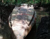 La Armada Nacional halló un nuevo semisumergible en el pacífico colombiano