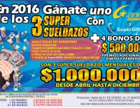 Gánate uno de los tres súper sueldazos millonarios con Gane Buenaventura y Súper Giros