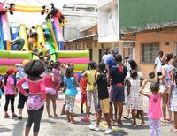 Jornada cultural, deportiva y recreativa realizada en el barrio Centenario fue todo un éxito