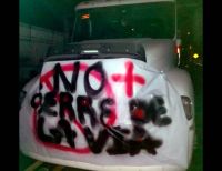Habitantes de la vía entre Loboguerrero y altos de Calima realizan bloqueo