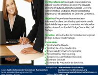 Conferencia - taller sobre modalidades de contratación bajo la normatividad del Código Sustantivo de Trabajo