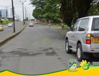 Funcionarios de la Secretaría de Infraestructura Vial e Invías realizaron recorrido por la Avenida Simón Bolívar verificando su estado