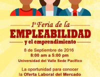 La Universidad del Valle y el Centro de Empleo y Emprendimiento de Comfandi realizan hoy 8 de septiembre la Feria de Empleabilidad y Emprendimiento
