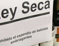 Ley Seca regirá desde las 6:00 de la mañana del domingo 19 de noviembre según decreto 1451 de la Administración Distrital