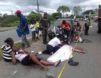 Secretaría de Tránsito realizó campa&ntilde;a preventiva No vayas en 'Contravida'