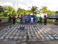 Más de 2.6 toneladas de cocaína fueron incautadas por la Armada Nacional