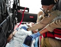 La Armada Nacional evacuó a mujer embarazada con  graves problemas de salud en el Chocó