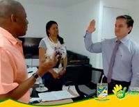 Alcalde posesionó a Silvio Jair Alegría Fernández como el nuevo gerente de la ESE Distrital Luis Ablanque de La Plata