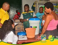 La comunidad de Cabeceras, bajo San Juan recibió tanques de almacenamiento de agua y filtros para su purificación