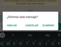 WhatsApp hace oficial que se podrán borrar mensajes y explica cómo funcionará