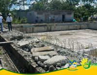 Inderbuenaventura y Coldeportes realizaron seguimiento al avance de reconstrucción de la piscina olímpica y de clavados