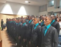 45 Auxiliares Bachilleres de Policía culminaron su servicio a la comunidad