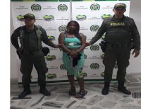 La Policía Nacional capturó a una mujer que presuntamente lesionó a un conductor