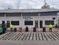 Incautan 280 kilos de marihuana en el barrio El Triunfo