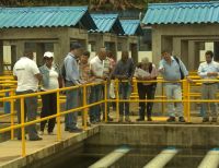 Entidades de control visitaron obras que realiza Findeter en plantas de tratamiento de agua