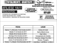 Se realizará el lanzamiento de la jornada masiva de afiliación al régimen subsidiado de salud