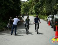 Intensifican acciones de prevención con los deportistas que escogen la carretera Simón Bolívar para ejercitarse