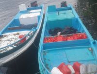 La Armada Nacional recuperó lanchas de pesca hurtadas en Ecuador