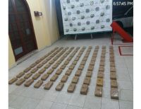 Policía incautó 100 kilos de cocaína
