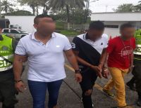 Tres personas fueron capturadas por la Policía portando armas ilegales y municiones