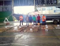 La Armada Nacional incautó 656 kilos de cocaína