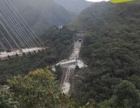 Ministro de Transporte se trasladó a la zona de emergencia por caída del puente Chirajara