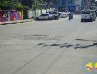 Losas que presentan fallas en la Calle 5 será reparadas