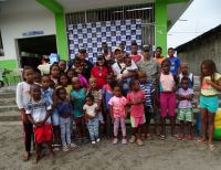 400 habitantes de la vereda Bajito Vaquería en Tumaco, recibieron atención integral por parte de la Armada Nacional