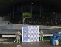 La Armada Nacional incautó en Buenaventura una embarcación usada para el narcotráfico