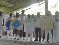 Estudiantes del Verenal en el río Yurumanguí aprendieron a cuidar el agua