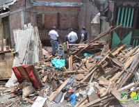 Inició el proceso de reconstrucción de la vivienda del reportero gráfico judicial Rubén Darío Salazar
