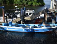 Cerca de Tumaco fue recuperada una lancha hurtada en Ecuador