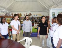 Delegados de la Embajada del Japón visitaron biblioteca continental de Buenaventura