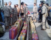 La Armada Nacional incautó 625 kilos de cocaína en el Cauca