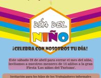 Terminales Marítimos del Pacífico organizó una fiesta para los hijos de los actores informales del sector turístico el 28 de abril