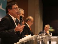 Propuestas de Gustavo Petro en debate económico organizado por Portafolio
