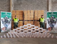 La DIAN y la POLFA propinaron nuevo golpe al contrabando en Buenaventura