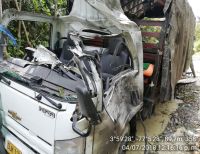 Activan carga explosiva al paso de una unidad de la Armada Nacional en el Bajo Calima