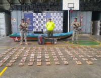 La Armada Nacional realizó la incautación de cocaína que presuntamente le pertenecería al Clan del Golfo en la cuenca del río Naya