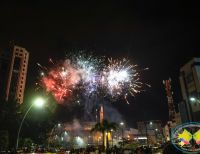 Con los juegos pirotécnicos finalizaron las Fiestas Patronales de San Buenaventura