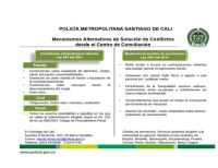 La Policía Nacional invita a la jornada integral de conciliación
