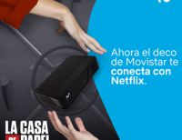 Movistar, la primera compañía en ofrecer a sus clientes en Colombia la opción de disfrutar Netflix a través de los decodificadores conectados de Movistar Tv