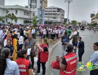 Un balance positivo dejó en Buenaventura el Simulacro Nacional de Respuesta a Emergencias