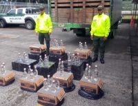 Policía incautó 480 botellas de licor adulterado en La Palera
