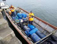 Incautan combustible de contrabando en Tumaco