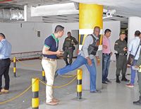 Robaron un vehículo de transporte de valores en el Centro Comercial Viva Buenaventura