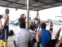#Pacífico Dimar y comunidad de Guapi realizan encuentros para fortalecer actividades marítimas de la región